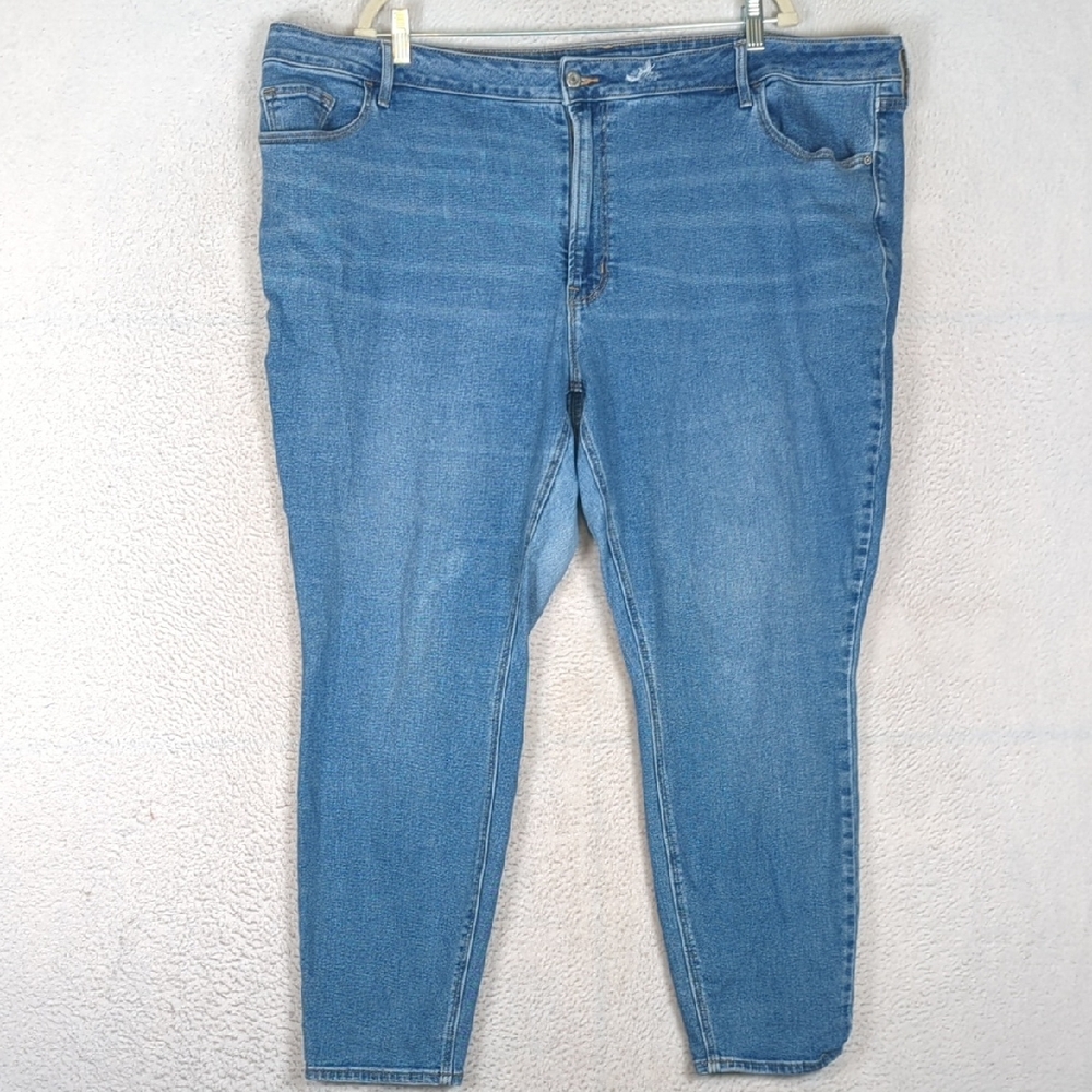 Old Navy Women's Mid-Rise Rockstar Super Skinny Jeans Waist 26